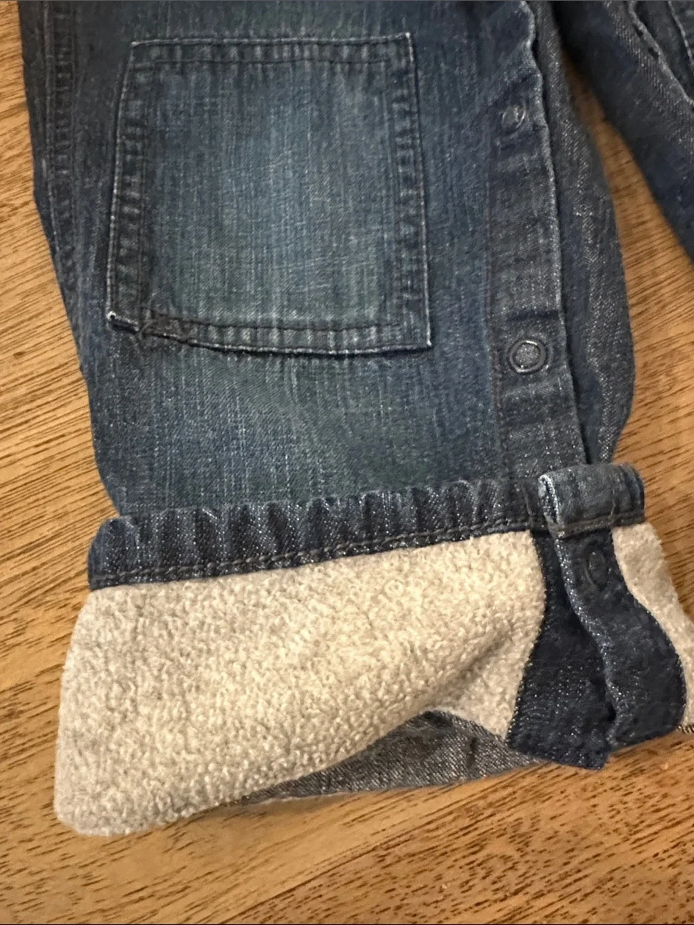 Vintage GYMBOREE Penguin Champ Denim Overalls sz 2T snowboard fall winter EUC